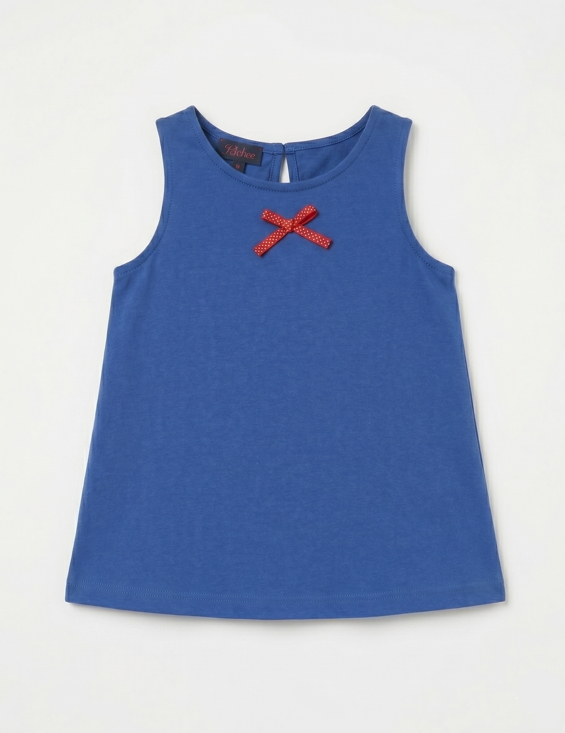 Kids Blue Sleeveless Top and Sailboat Print Shorts | Girls Cotton Casual Shorts Set
