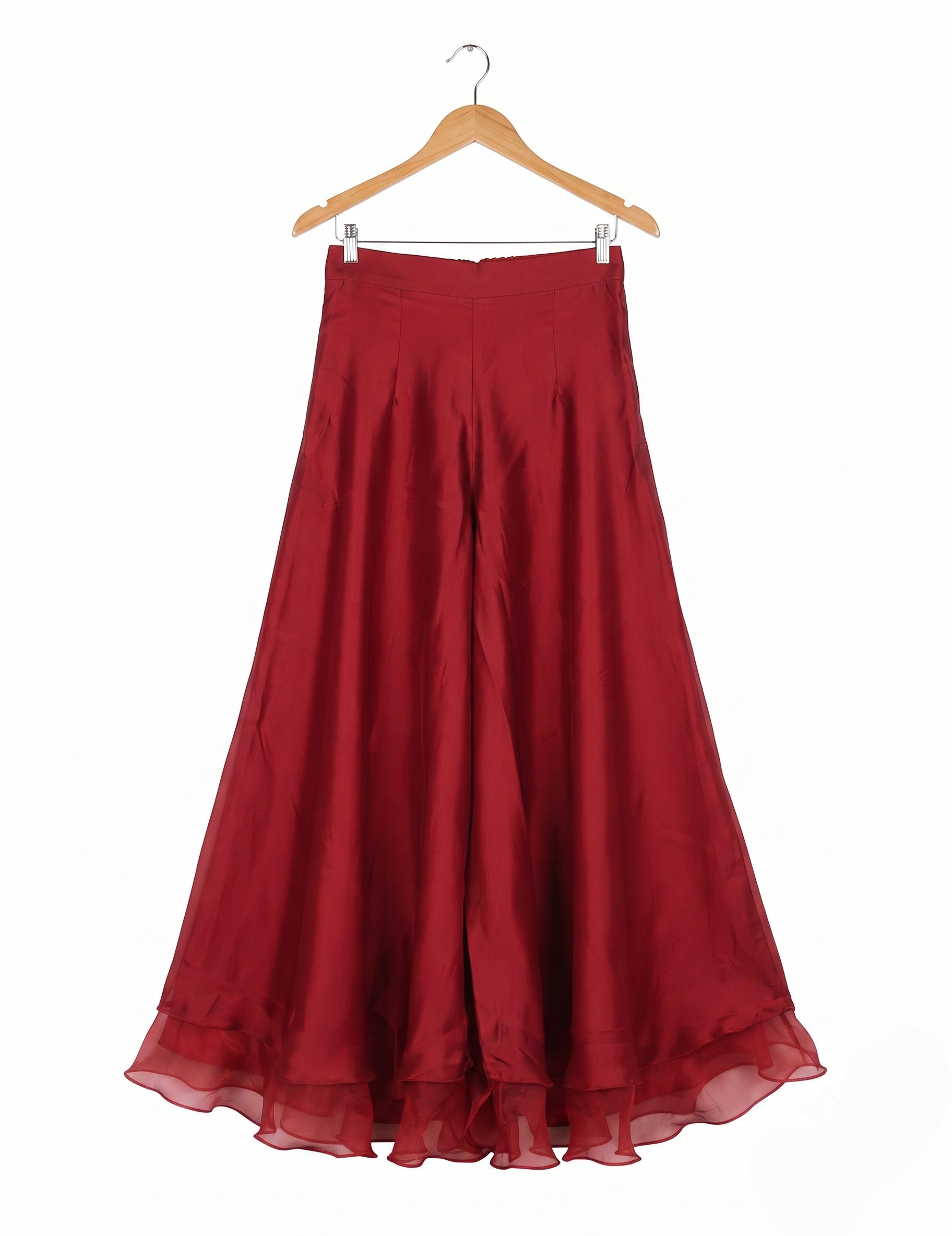 Designer Sleeveless Peplum Top, Palazzo & Dupatta Outfit for Girls