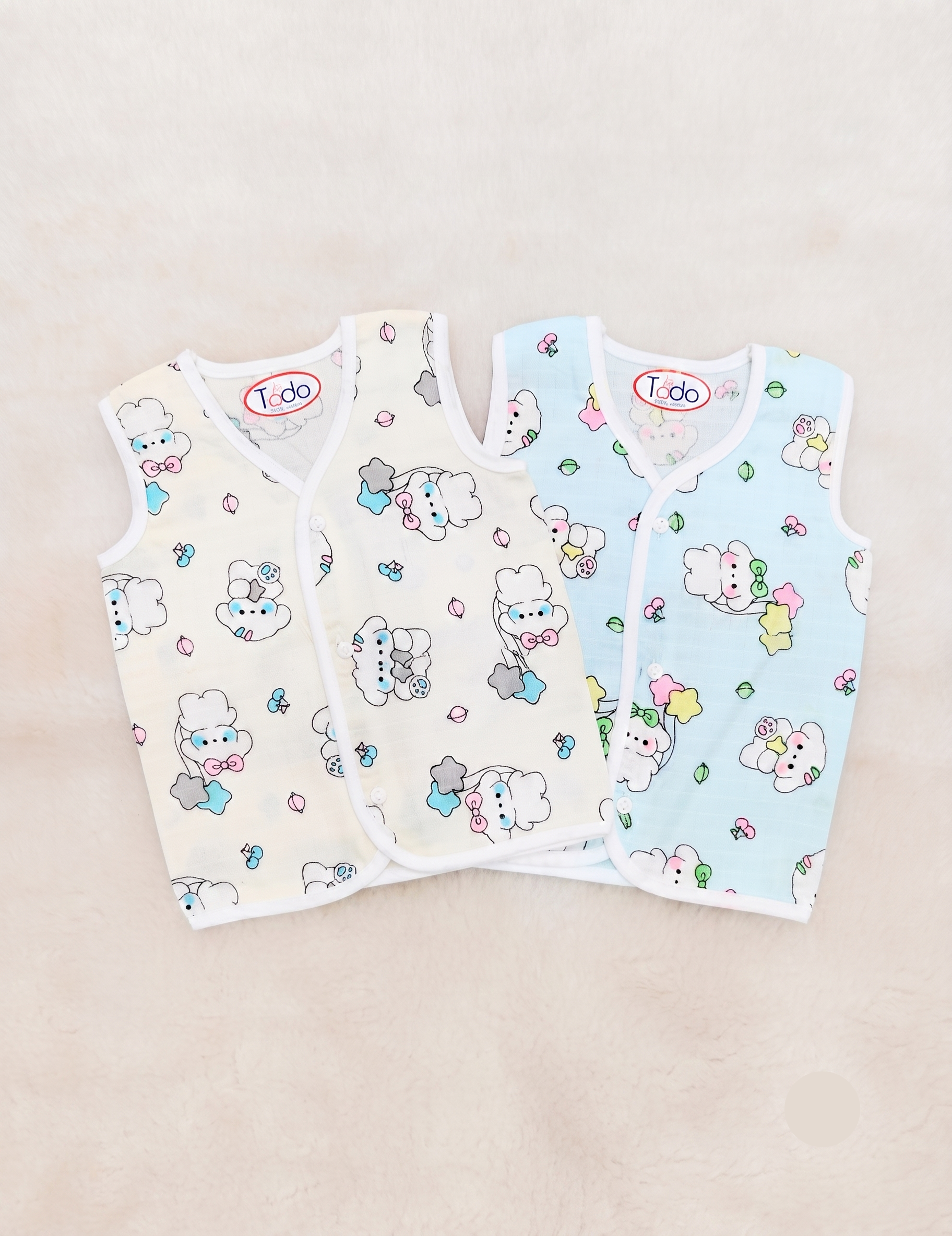 Baby Essentials Starter Kit - 8-Piece Newborn Clothing & Accessory Combo