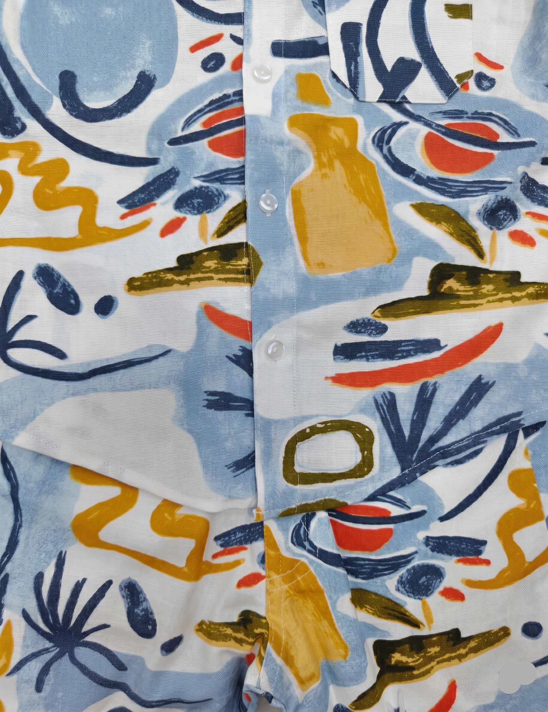 Boys Abstract Geometric Cotton Matching Set
