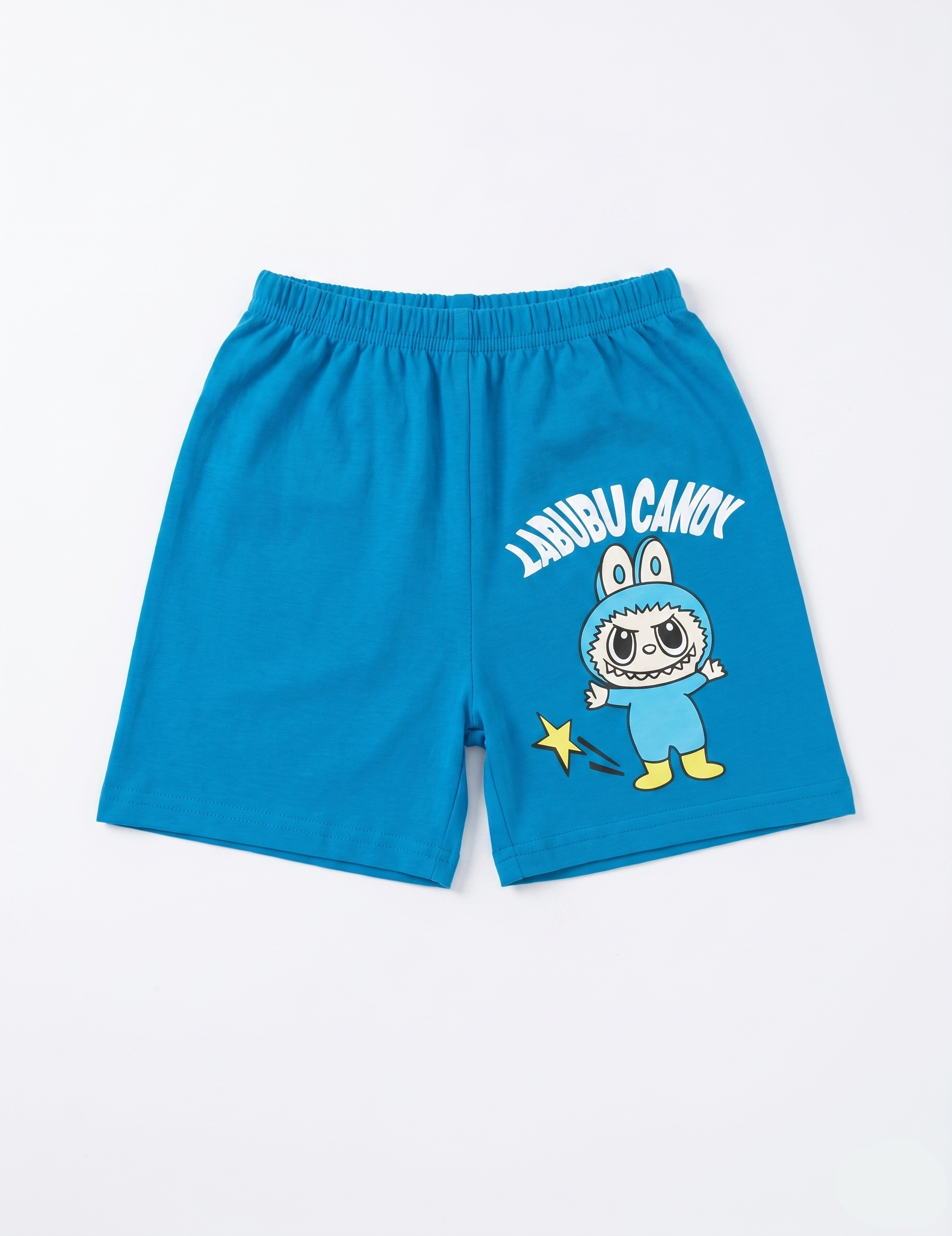 Kids' Labubu Candy Graphic Short Sleeve T-Shirt and Shorts Set