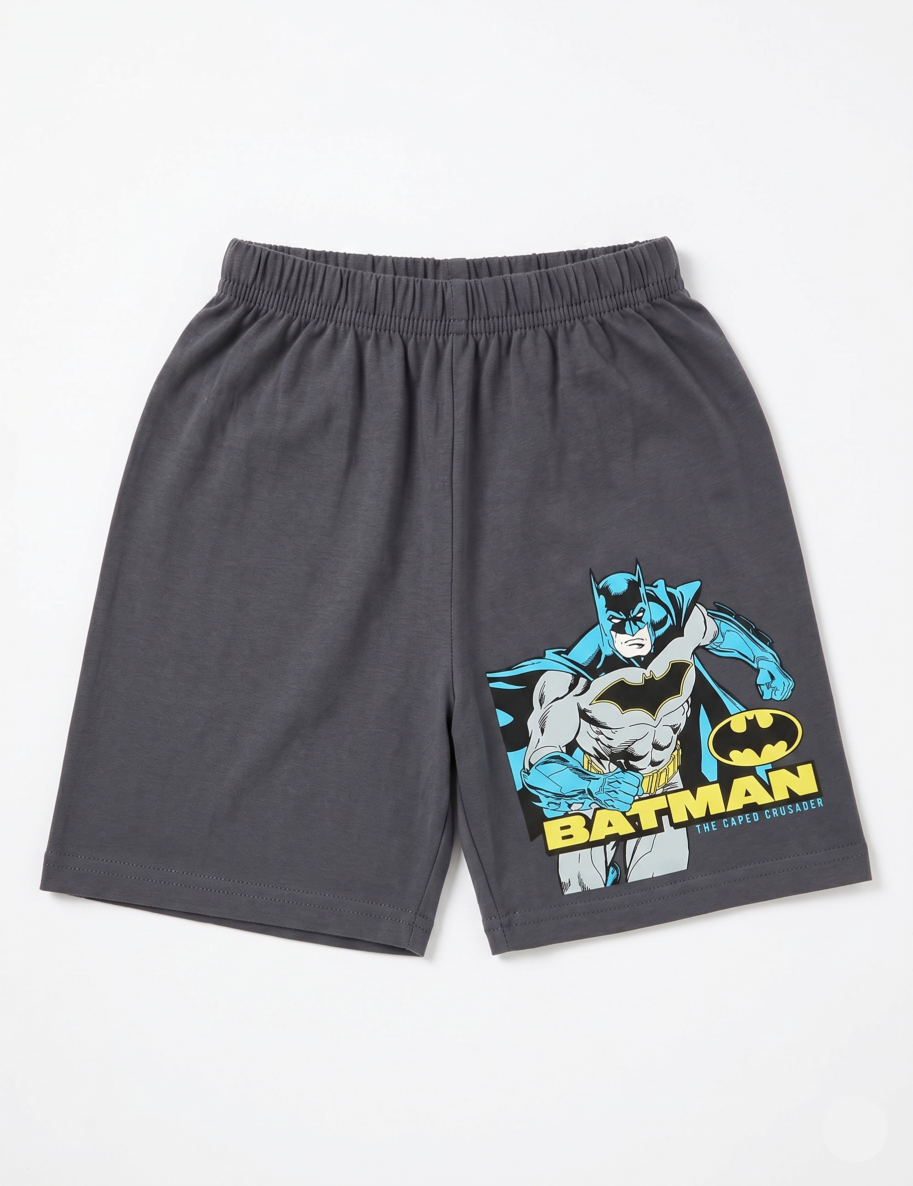 Kids’ Batman Graphic T-Shirt and Shorts Set – Superhero Summer Outfit