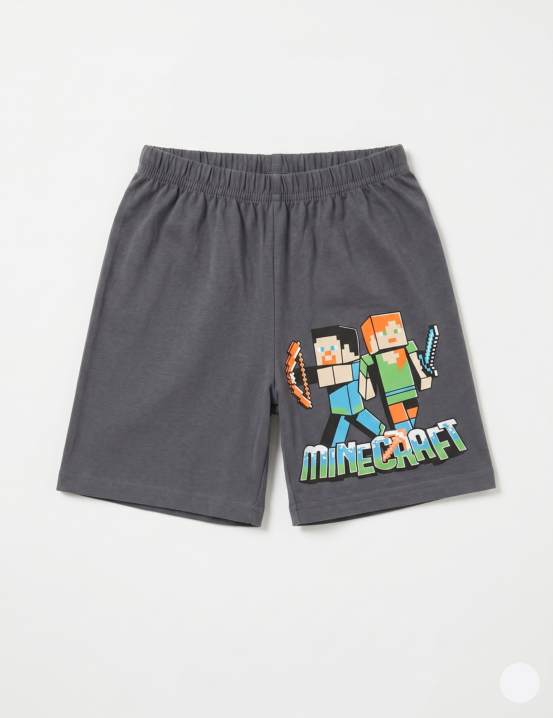 Kids' Minecraft Graphic T-Shirt and Shorts Set – Gaming Summer Outfit