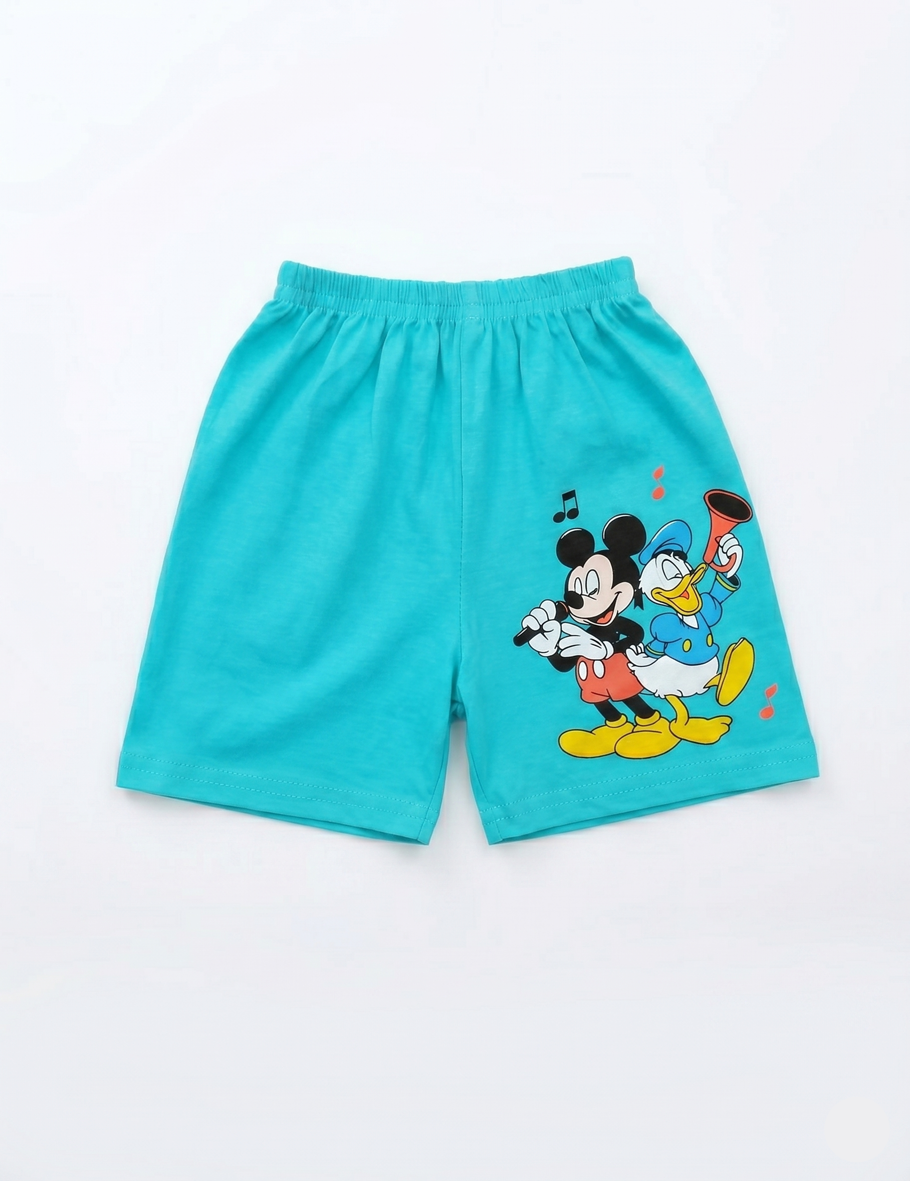 Kids' Mickey Mouse and Donald Duck Graphic T-Shirt and Shorts Set