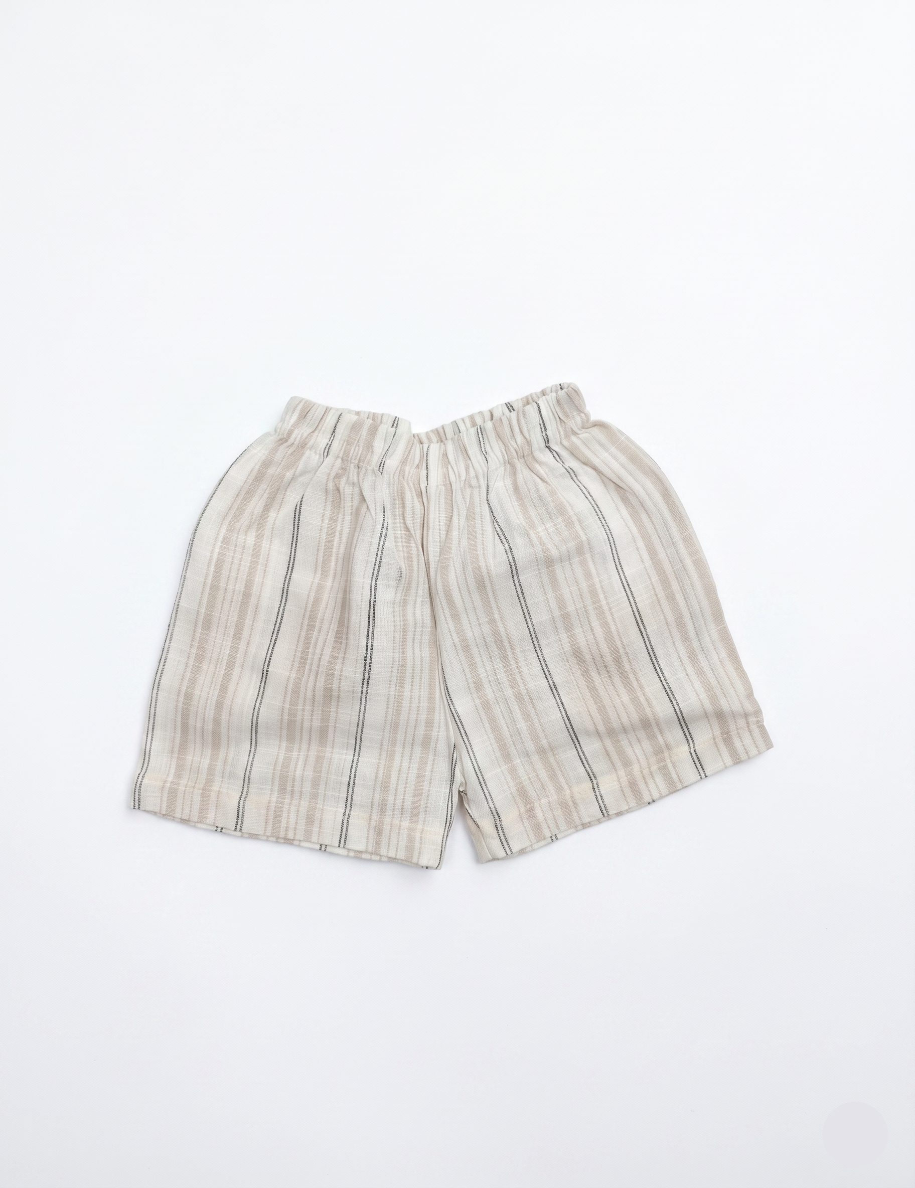 Classic Striped Muslin Co-ord Set – Breathable Summer Lounge Outfit